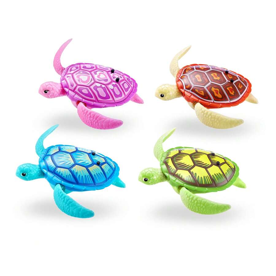 ZURU Robo Turtle Robotic Swimming Turtle Water Activated, Comes With Batteries (Random) - Multicolor (Random Style) - View 1