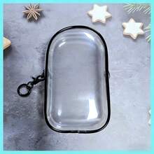 1个19厘米透明拉链收纳袋，娃娃收纳袋，PVC材质，带钥匙扣[仅袋子，钥匙扣款式随机] - 彩色 - 查看 11