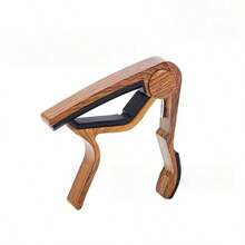 提升你的吉他演奏水平！这款优质变调夹可以增强你的吉他演奏表现力——适用于原声吉他、电吉他和贝斯！使用这款两件套高品质变调夹——适用于原声吉他、电吉他和贝斯，释放你的音乐才华！ - 黑色 - 查看 5