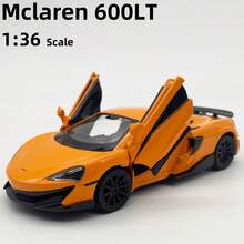 Miniatura de carro Taycan em liga metálica na escala 1/36 da Makeda, brinquedo de carro, presente automotivo para meninos e meninas.