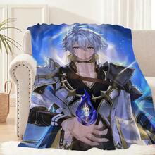 Honkai Star Rail Phainon Flannel Throw Blanket For Sofa Bed Travel Hiking Picnic  Perfect Birthday Gift - P5 - View 2