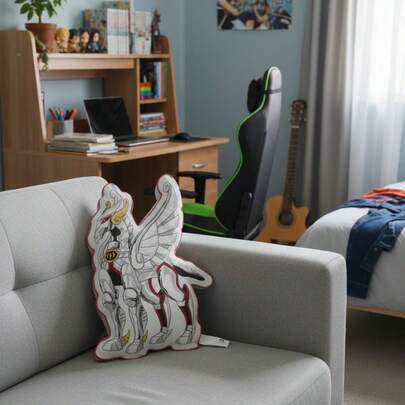 TOEI ANIMATION Almohada Cojín de la Armadura de Pegaso Caballeros del Zodiaco Saint Seiya Anime