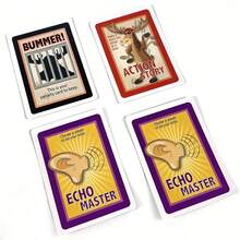 Penguin Panic! Adult Card Game Set (Action Story + Bummer! Decks) - Humorous Storytelling & Party Game For Mature Gatherings - Ideal For Adult Game Nights, Friend Groups & Lighthearted Fun (2+ Players, Wacky Story Prompts, Penalty Card Twist For Adult Entertainment) - Multicolor - View 5