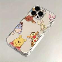 Disney This Adorable Transparent Phone Case Features A Cute And Playful Expression Design, A Simple And Stylish Appearance, And A Smooth Feel. Made Of Eye-Catching TPU Material, It Includes Camera Protection, Making It An Ideal Choice For Girls. Compatible With IPhone 17/16/15/14/13/...12 Mini Pro Max Pro Plus XRXS. It's Also A Perfect Gift For Friends And Family. Lightweight And Durable. - Trong sáng - Xem 6