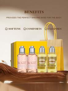 L'Occitane 欧舒丹杏仁沐浴油和樱花沐浴露（沐浴露 35ml*2 & 沐浴油套装 35ml*2） - 1.18 - mini 35ml*4 - 查看 5