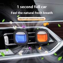 15ml Car Air Fragrance Clips, Air Conditioning Outlet Freshener, Liquid Aromatherapy Scent Car Decor, Car Lasting Freshener. - Multicolor - View 5