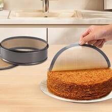 Bộ 2/6 tấm lót nướng silicon chống dính tái sử dụng - Chịu nhiệt, thích hợp cho bánh quy, bánh macaron, bánh mì, bánh ngọt, giúp bánh không bị dính mép, bảo vệ thành và đáy bánh, dụng cụ nướng bánh phô mai, macaron, pizza. - Nhiều màu - Xem 10