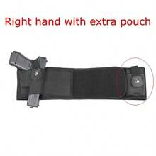 Men's And Women's Concealed Abdominal Holsters Are Suitable For Outdoor Hunting And Concealed Carrying. They Are Suitable For Most Handguns And Revolvers, Including  17-43X, 191911, Taurus, Ruger LCP, S&W M&P Holiday Christmas Gifts - 45英寸 - 查看 5