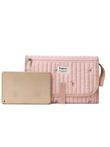 Portable Baby Diaper Pad, Multi-Functional Diaper Storage Bag, Waterproof, With Handle, Foldable - Multicolor - View 6