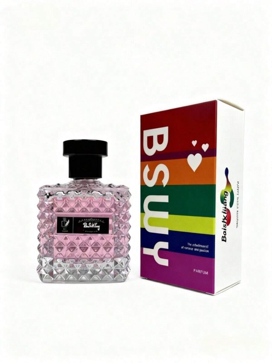 Eau De Toilette For Milano Women's Perfume 3.4 Fl. Oz. Eau De Parfum Natural Spray With Pink Pepper,Bergamot,Jasmine,Bourbon Vanilla, Cashmeran Scent For Daily Use - 花卉印花 - 查看 1