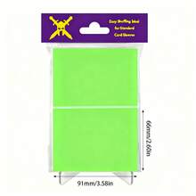 100 buah Pelindung Kartu Ukuran 66x91mm, Cocok untuk Kartu Koleksi - Permukaan Matte Berkualitas Tinggi, Lapisan Pelindung Tahan Lama, Ukuran Standar, Cocok untuk Kartu Baseball, Kartu Olahraga, dan Kartu Permainan - Tahan Gores dan Sidik Jari - Ukuran 66X91mm - View 5