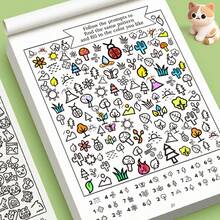 1000+ Hidden Objects Coloring Book For Adults - Interactive Find And Color Game Book, Birthday/Christmas Gift - one-size - View 9