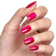 GLAMERMAID Hot Pink Press On Nails Extra Short Square, Handmade Magnet Cat Eyes Glitter Jelly Gel Fake Nail Kits, Magnetic Glue On Nail Reusable Acrylic False Nails Manicure Kits For Women - ColorA - 查看 6