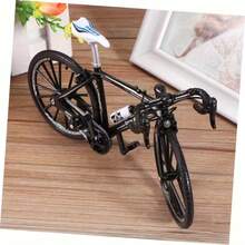 1 st 19,5 cm * 5,5 cm * 12 cm DIY-modell av en cykelracerbil i legering, lämplig för födelsedags-, helgdags- och alla hjärtans dag-presenter