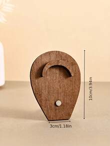Support de présentation en bois pour bracelets, présentoir vertical pour bijoux pour bracelets, colliers, bagues, vitrine pour la présentation au détail et la diffusion en direct - Multicolore - Voir 10