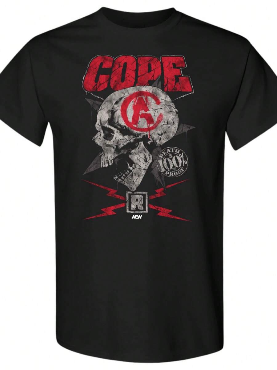 ADAM COPELAND - COPE AEW Official T-Shirt - 黑色 - 查看 1