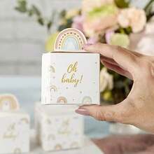 Kate Aspen - Decoraciones bohemias para baby shower, talla única, servilletas(Cajas de recuerdos) - Multicolor - Ver 4