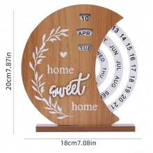 Nordic Minimalist Creative Flip Calendar, Desktop Decorative Calendar, Suitable For Home Living Room, Dining Table, Coffee Table, Office Desk Decor