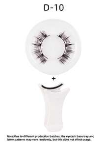 Kit di ciglia finte magnetiche con applicatore professionale, ciglia finte riutilizzabili senza colla, ciglia manga naturali lunghe e soffici, capelli finti morbidi, leggero strumento per il trucco degli occhi, adatto per bellezza, viaggi, feste, regali di Natale e Capodanno.