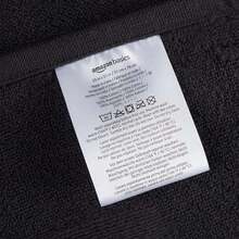 Basics Alfombra de baño con bandas, color negro, 79 cm de largo x 51 cm de ancho - como en la foto - Ver 5