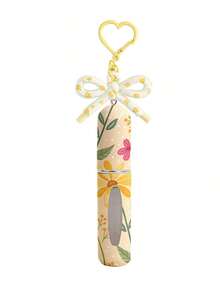 1/2pcs Crystal Butterfly Pendant Perfume Sub-Bottling, With Keychain Flower Butterfly Print Pattern Cosmetic Bottle, Women'S Bag Pendant, Bottom Filling Perfume Sub-Packaging Tool, Birthday Gift For Family And Friends, Holiday Gift, Suitable For Travel Portable 5ml - Nhiều màu 3 - Xem 8