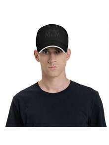 Baseball Cap For Men And Women Volleyball Mom Dad Hat Adjustable Original Classic Low Profile Sports Hat - màu đen - Xem 3