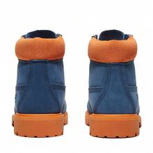 Toddler's Timberland Premium 6 In Boot Dark Blue Nubuck (TB0A6BE6 EP2) - 藍色 - 查看 5