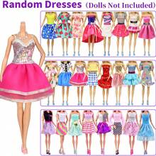 83 Pieces Accessories Set Doll Clothes Girl Doll Wardrobe Wardrobe Wardrobe Including Wardrobe, Suitcase, Clothes, Dresses, Shoes, Necklaces, Bags And Other Things For Kids - Multicolor - View 6