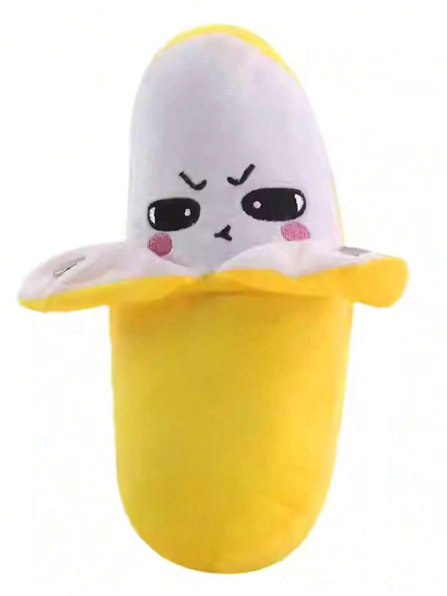 Banana Fruit Rhythm Detection Toy Creative Music Parent-Child Interactive Fruit Sensor Beat Piano Doll - A Rhythmic Instrument Sensitive To Human Movement. - Banana - View 1