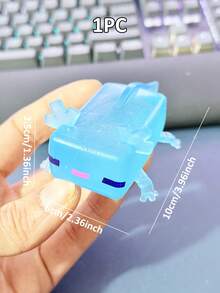 1/3/4/5个装闪光水晶蝾螈慢回弹软绵绵减压玩具，可爱小物件，Tabaa挤压玩具，便携式减压玩具，适合所有年龄段，包括自闭症儿童，是节日、生日、复活节、万圣节、圣诞节、圣诞袜填充物、派对礼物的完美之选，男孩蓝色，女孩粉色，儿童游戏，儿童玩具 - 彩色 - 查看 52