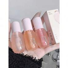 Moisturizing Lip Oil, Gloss Transparent Lipstick, Moisturizing Shiny Lip Care, Transparent Lip Makeup, Non Greasy Formula Lip Care - Nhiều màu - Xem 8
