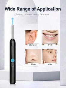 Ear Wax Removal - Earwax Remover Tool With 8 Pcs Ear Set - Ear Canal Cleaner With 1080P Camera - FSA HSA Eligible - Ear Cleaning Kit With 6 Ear Spoon - Ear Camera For IOS & Android - 彩色 - 查看 10