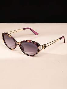 New Classic Simple Versatile High-End Artistic Decorated Cat Eye Fashion Fashion Glasses For Women And Men, High-Quality Casual Daily Wear - Multicolor - View 18