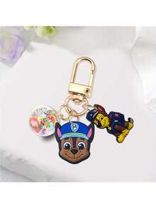 Paw Patrol 汪汪队立大功卡通人物钥匙扣，包含Chase、Tracker、Tuck、Ella、Skye等角色，时尚便捷，可用作包包、车钥匙等的纪念挂件，也适合作为装饰道具、节日派对小礼物、收藏和收纳用品。 - 彩色 - 查看 17
