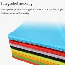 Triangular And Adult Football Training Cones, Agility Training Cones, Football Practice Markings, Portable Sports Equipment - Multicolor - View 3