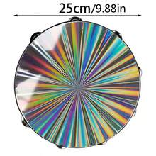 1pc 6/8/10inch Handheld Tambourine, Double Row Jingles Orff Percussion Instrument, For Ktv, Parties Atmosphere Holiday Gifts,Single Row Jingles Tambourine,Musical Instrument - Black - View 15