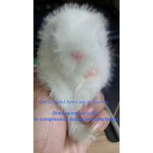 1-3个可爱兔子钥匙扣 - 柔软仿毛兔子吊坠，治愈系钥匙扣，女友/生日/圣诞礼物，汽车/包包装饰，女士配饰，旅行玩具，课堂减压玩具，迷你小物，洗澡玩具，圣诞文具，压力球，生日/圣诞节/万圣节礼物，完美礼物 - 彩色 - 查看 5