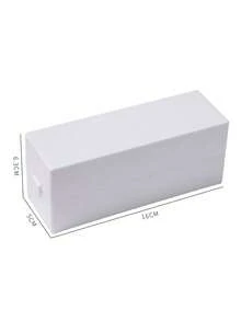 48holes Nail Drill Bits Storage Box Empty Clear Box Nail Drill Display Stand Manicure Accessoy Tools - White - View 9