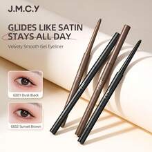 J.M.C.Y 防水、防汗、防晕染眼线笔，持久显色，适合初学者 - #GE02 BROWN - 查看 3