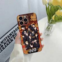 Funda negra para iPhone 16/15/14/13/12/11 de SEVENTEEN. Un teléfono móvil moderno y esencial - Mezcla de colores - Ver 5