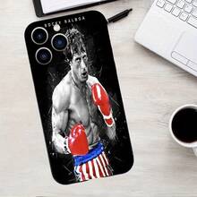 1pc Funda para iPhone Rocky Adecuada para iPhone 16, 15, 14, 13, 12 y 11 Pro Max series, fundas de teléfono resistentes a los golpes, adecuadas tanto para hombres como para mujeres. - Mezcla de colores - Ver 5
