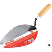 Cuchara Guadalajara para Albañil 9" | Acabado Preciso y Mango Cómodo | Modelo WF1929 Wolfox - Plateado - Ver 2