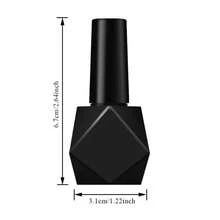 FOUR LILY 20pcs Set Kutek Gel Warna, 10ml - Kutek Gel UV/LED yang Dapat Dilepas & Dicuci untuk Penggunaan di Rumah dan Salon - Coklat - View 8