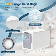 Accessories Set For Roborock Qrevo Master/Qrevo Slim Robot Vacuum Cleaner 2 Main Brush 4 HEPA Filters 4 Mop Pads 4 Side Brushes 6 Dust Bags 1 Cleaning Brush - QrevoMasterblack - View 2