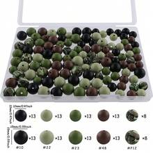 120pcs/Box, 12mm/15mm Printed Silicone Beads And Solid Color Beads Mixed, Suitable For DIY Handicrafts, Bead Pens, Bag Decoration Pendants, Etc - Multicolor - View 17