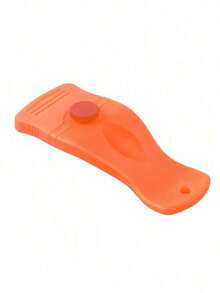 1PC Scraper Tool With Stainless Steel Blades For Glass Stovetops Cooktop Ceramic Metal Tape Paint Glue Stickers Removal Tool Window Spatula Decal Quickly Remover Without Scratch - 1PC-orange - View 3
