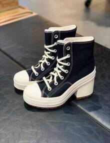 Converse Chuck 70 High Top Canvas Sneakers, Unisex, Black - Black - View 7