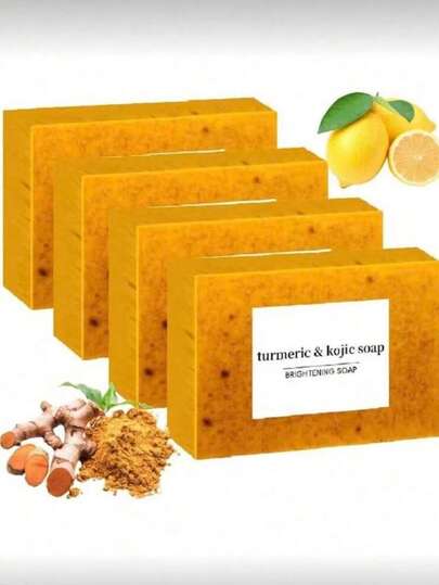 姜黄洁面皂，水杨酸皂，含姜黄的面部及身体皂，含水杨酸的面部及身体皂，适用于日常清洁和护肤