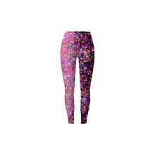 Mardi Gras - Leggings Mardi Gras para mujer, pantalones de yoga para carnaval de Nueva Orleans - Rosa encendido + 2XL - Ver 2