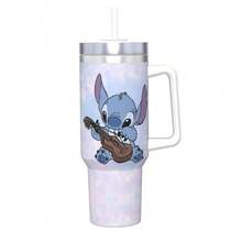 Lilo Stitchs Tumbler Vacuum Insulated Cartoon Thermal Cup Vacuum Flask Car Mugs Bottle, 40oz - 3 + ONE SIZE - View 1